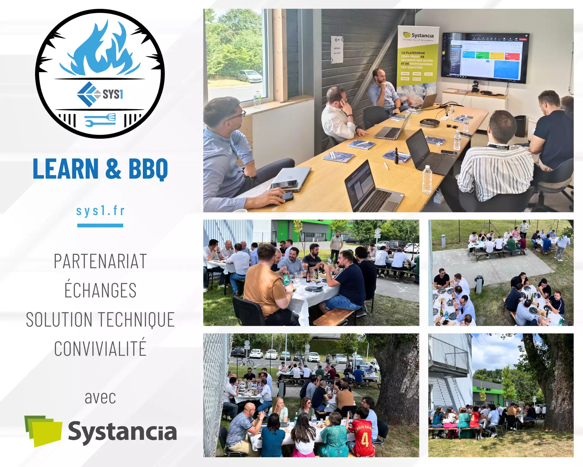 Learn & BBQ SYS1 x SYSTANCIA