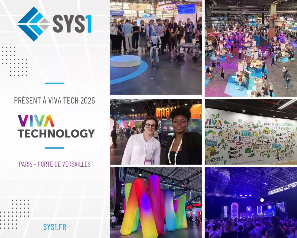 sys1 présent au Viva Tech 2025 à Paris