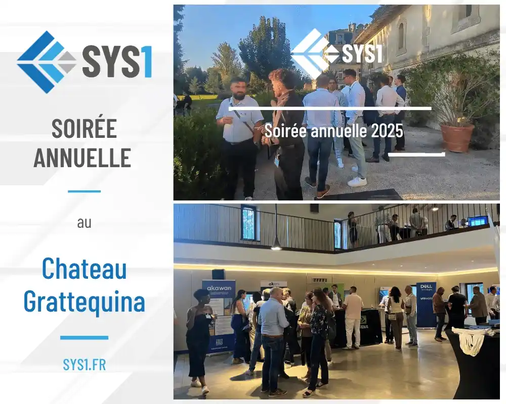Soirée annuelle SYS1 2025 Clients & Partenaires