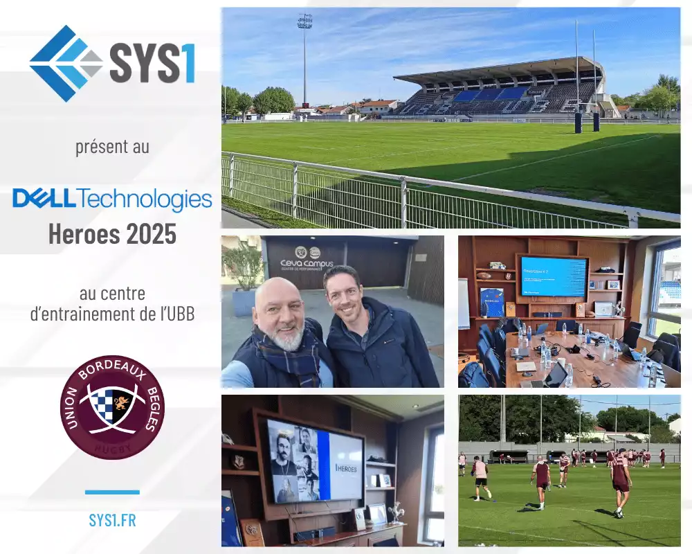 SYS1 présent au Dell Technologies Heroes 2025 à Bordeaux