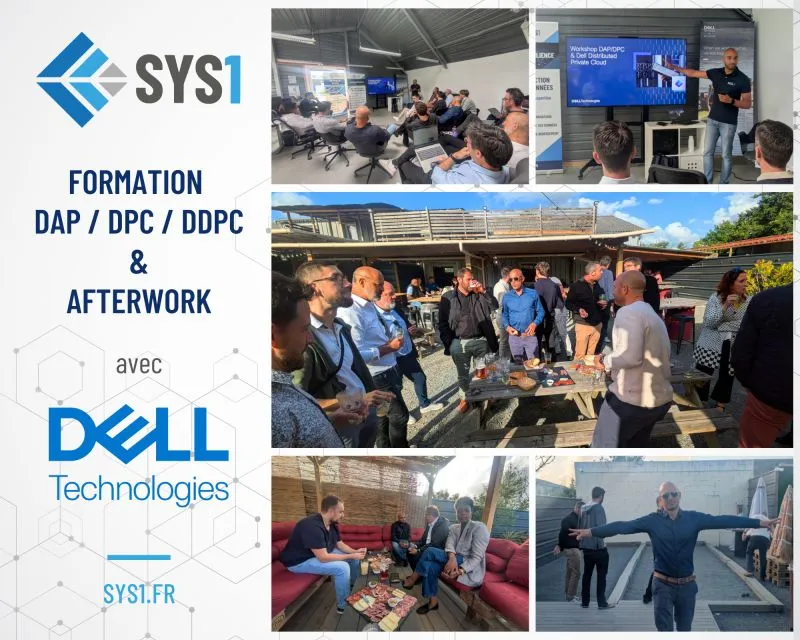 Session de formation animée par Dell Technologies